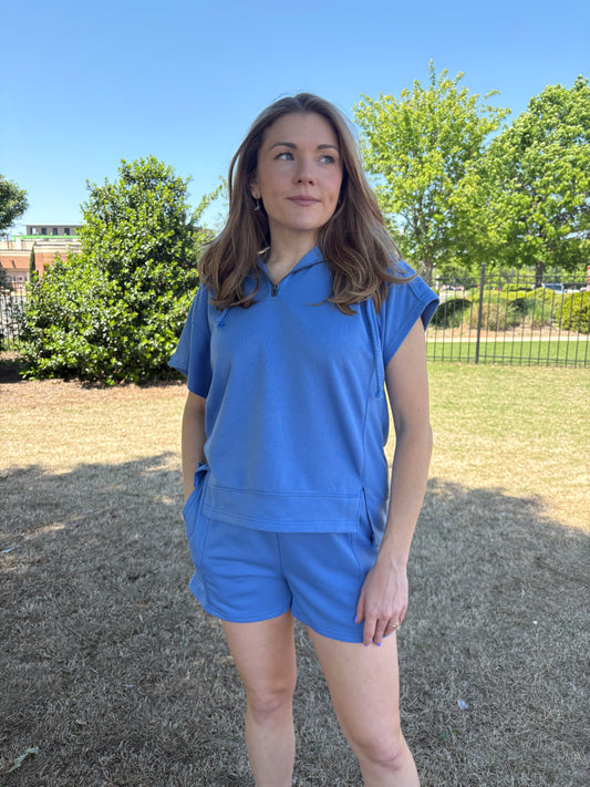 Sawyer Blue Matching Set