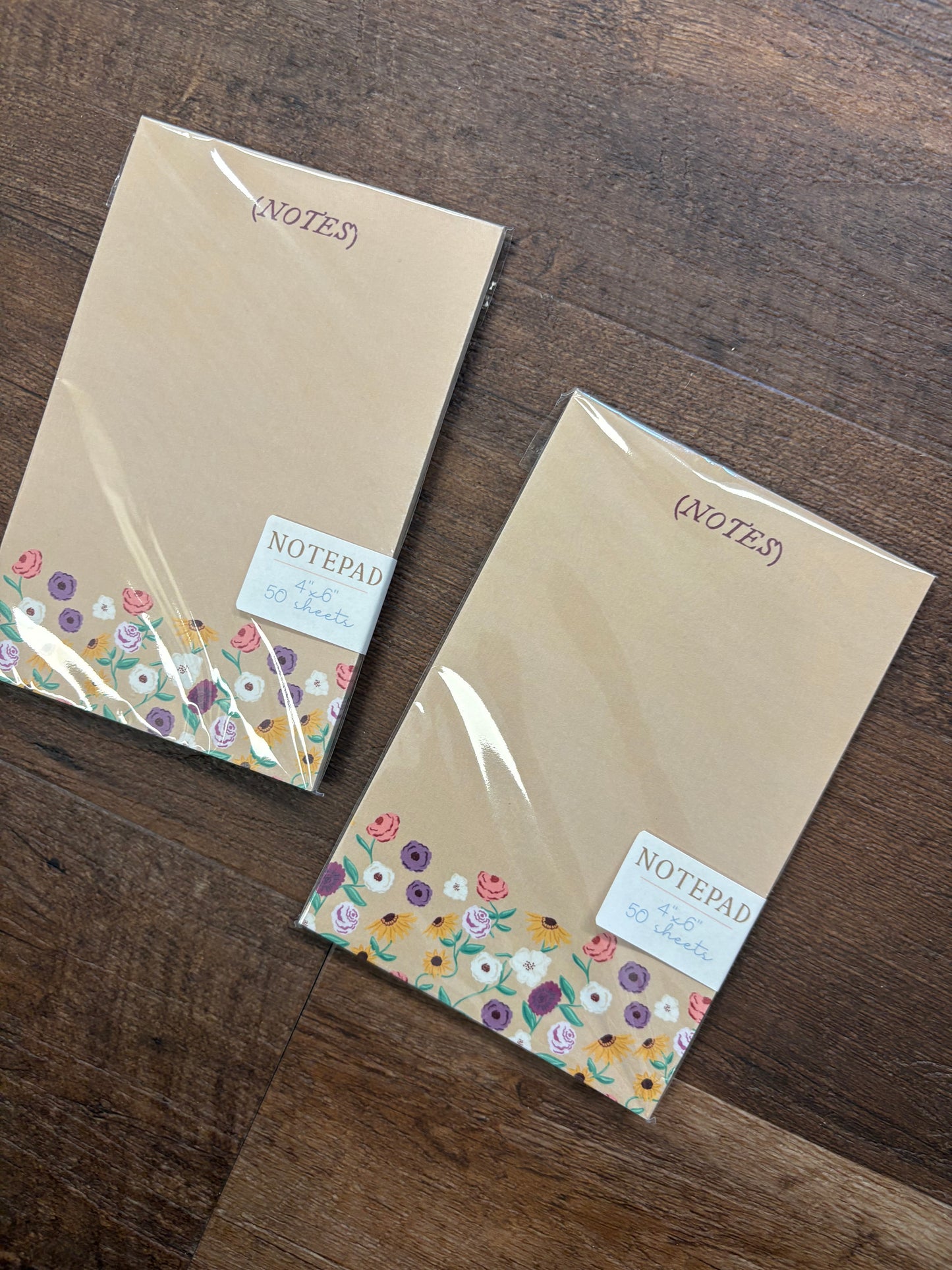 Floral Notepad