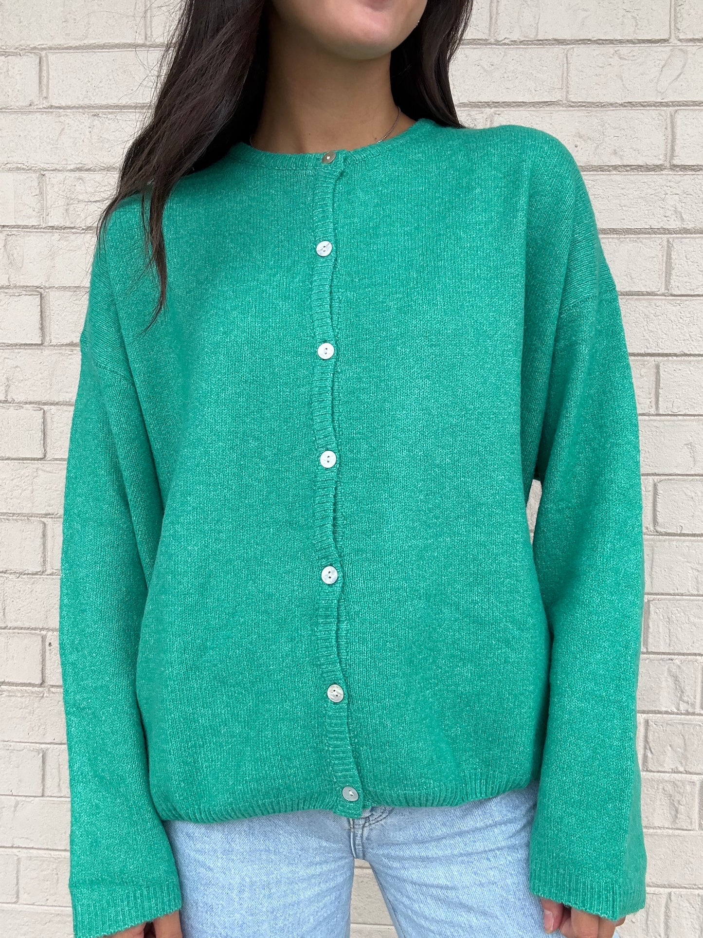 Maeve Green Cardigan