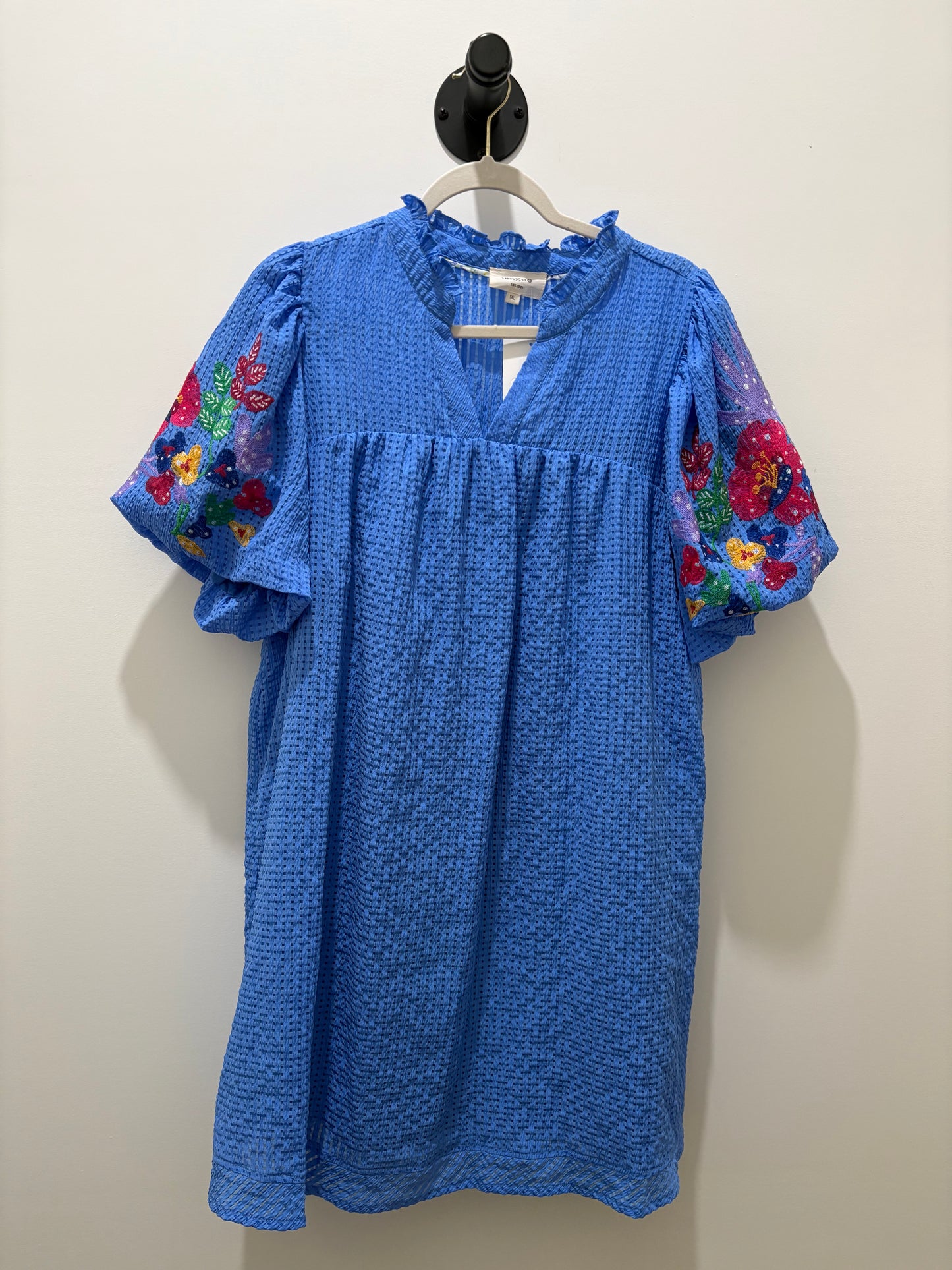 Ocean Blue Mini Dress