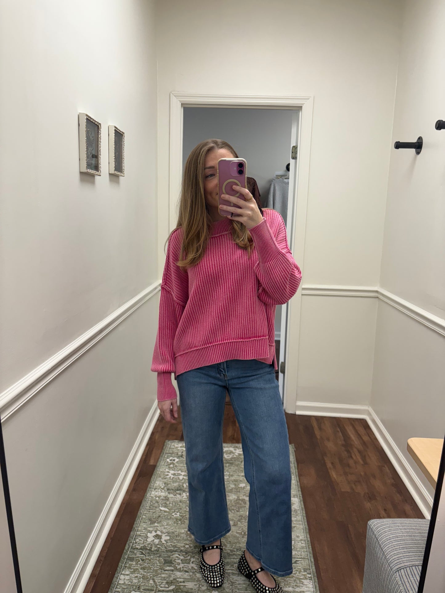 Ophelia Pink Sweater