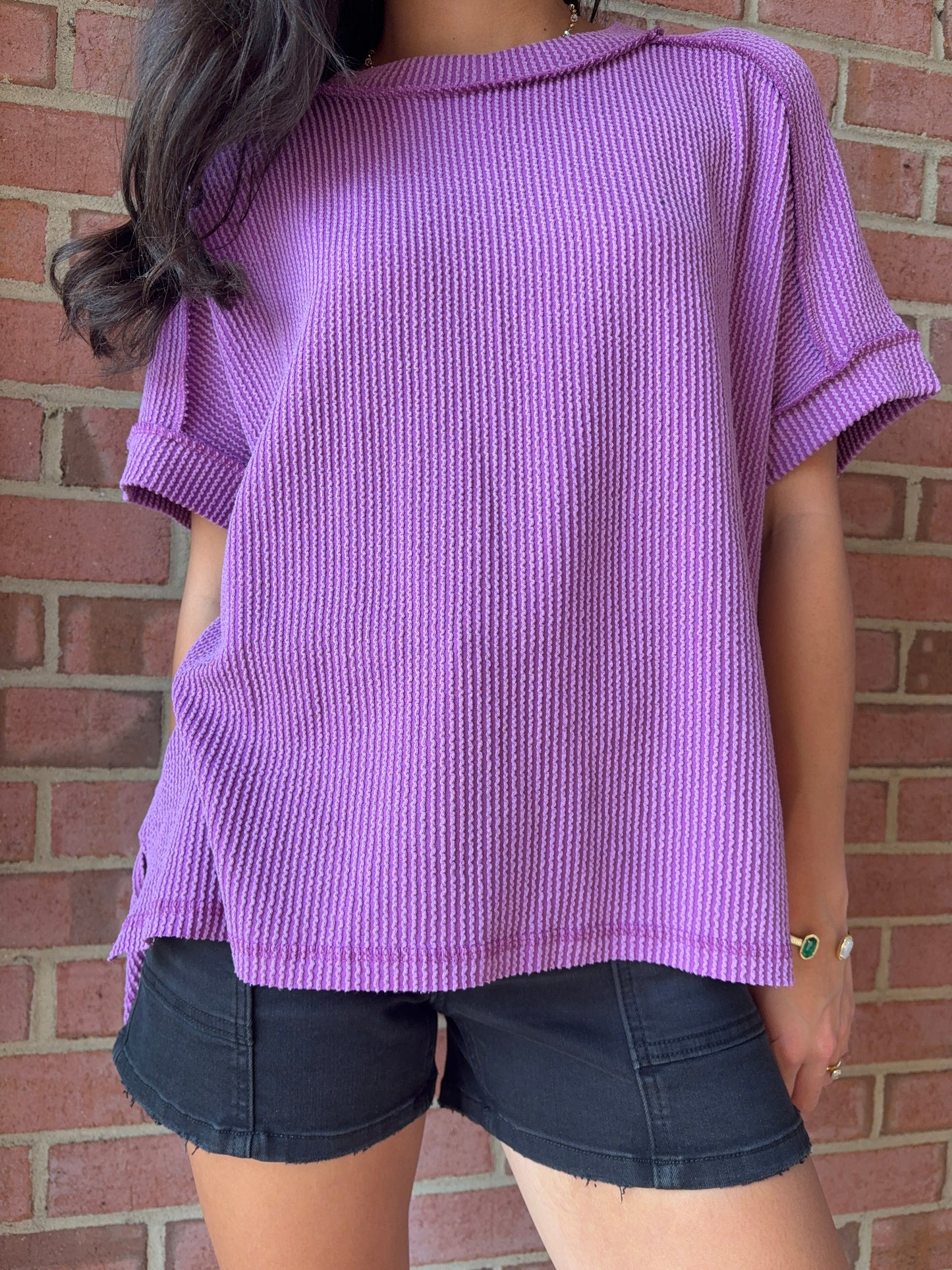 Lauren Raised Rib Tops