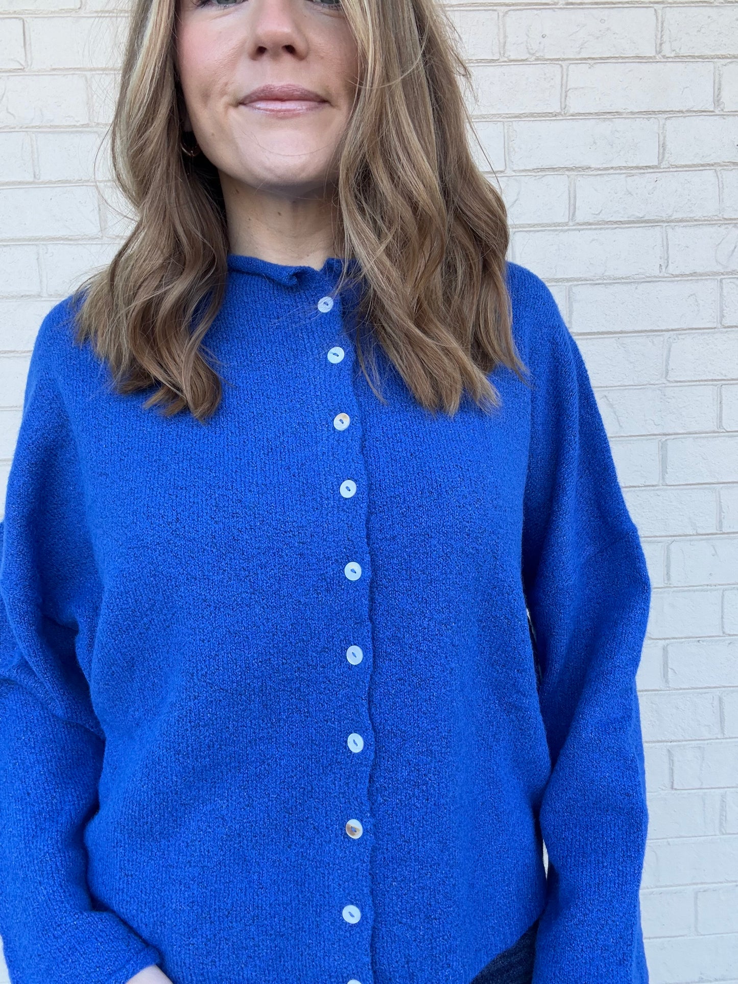 Royal Blue Piper Cardigan