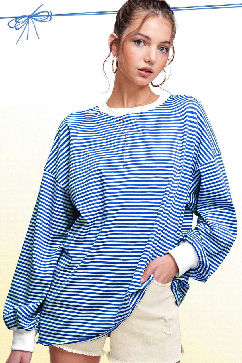 Ava Striped Top