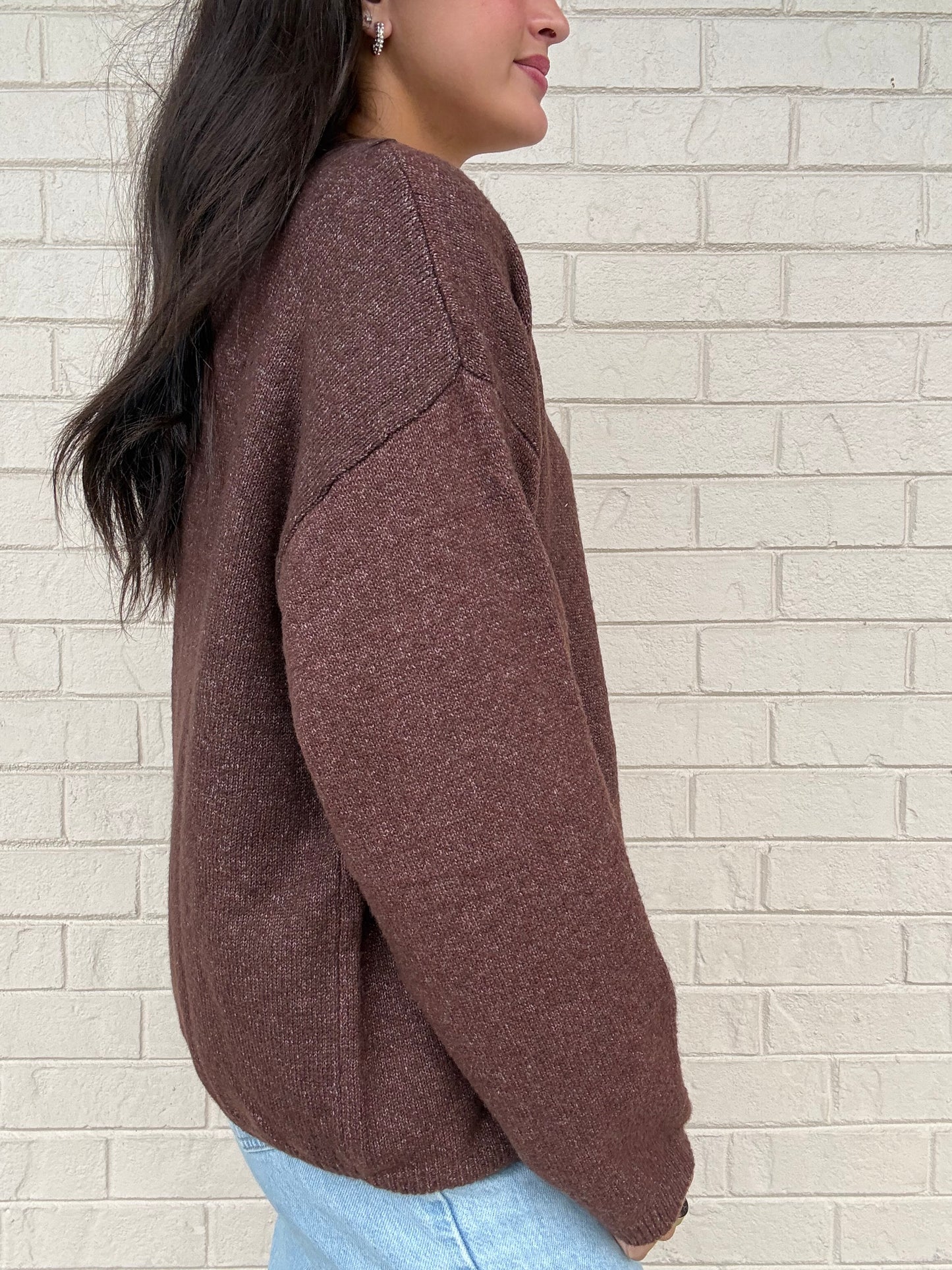 Maeve Brown Cardigan
