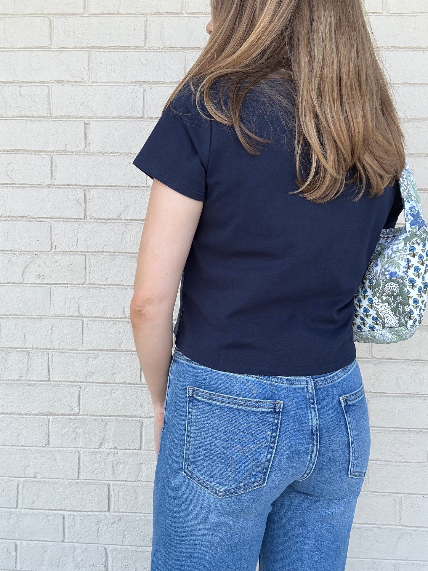 Puppy Embroidered Tee