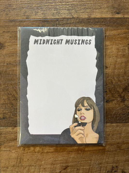 Midnight Musings Notepad