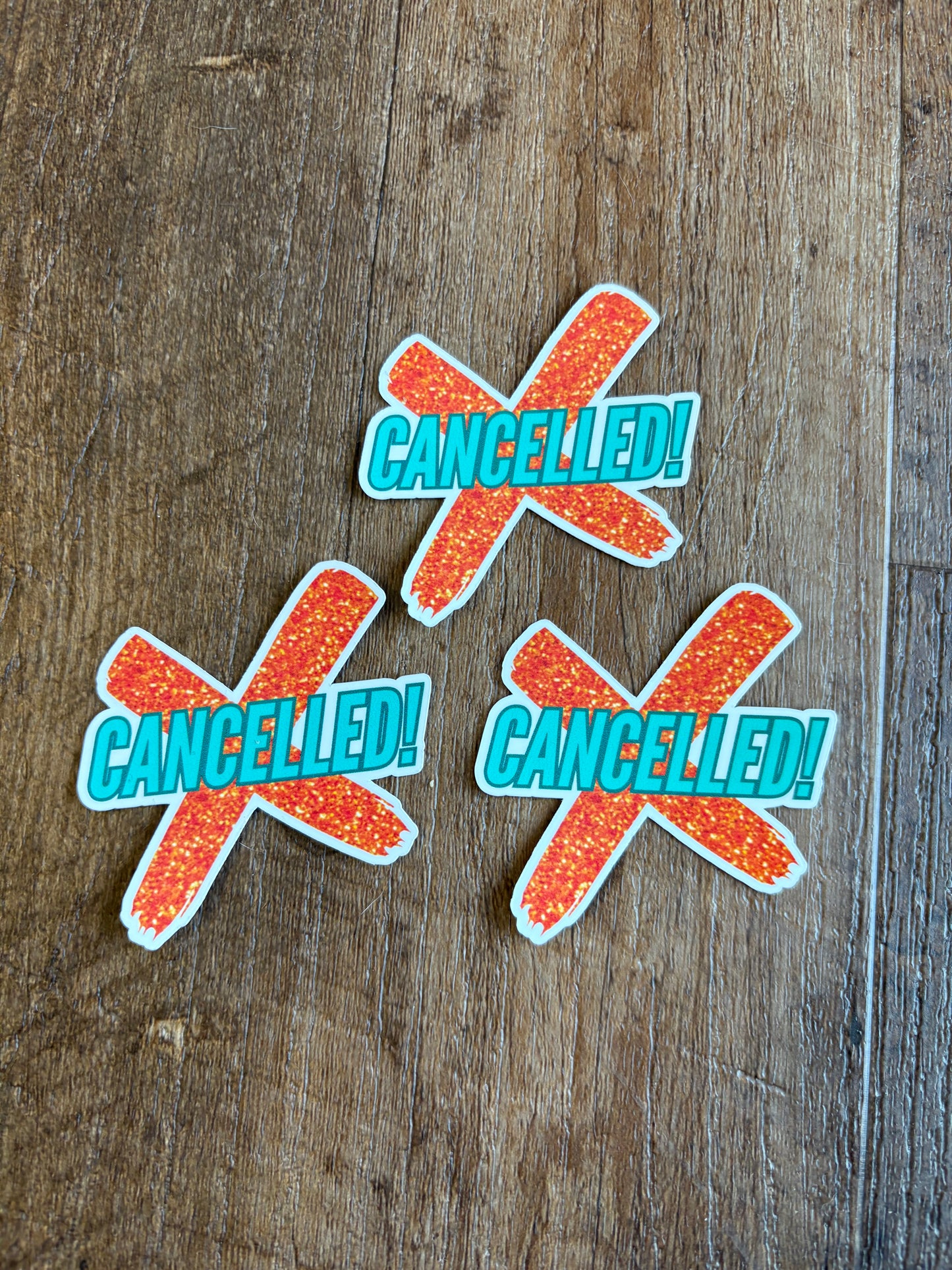 CANCELLED! Sticker