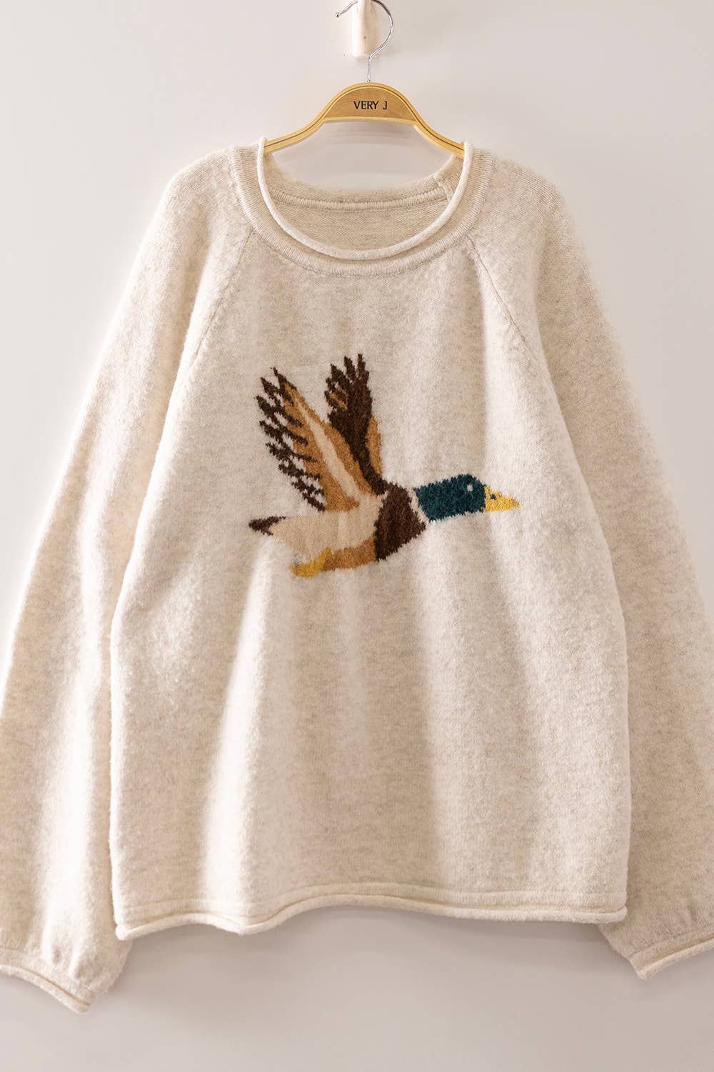 Duck Days Oatmeal Sweater