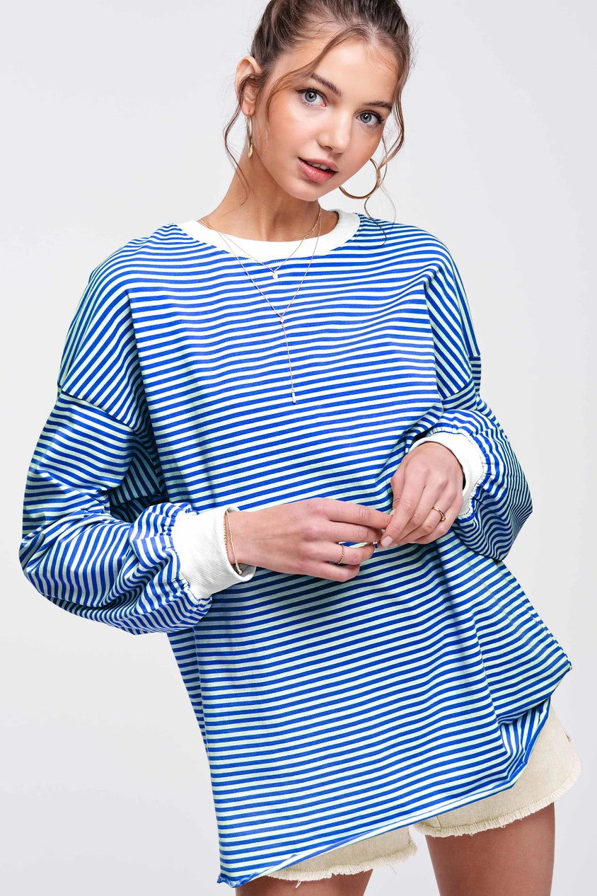 Ava Striped Top