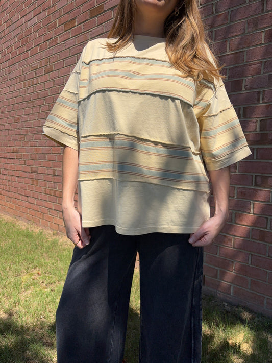 Banana Striped Tee
