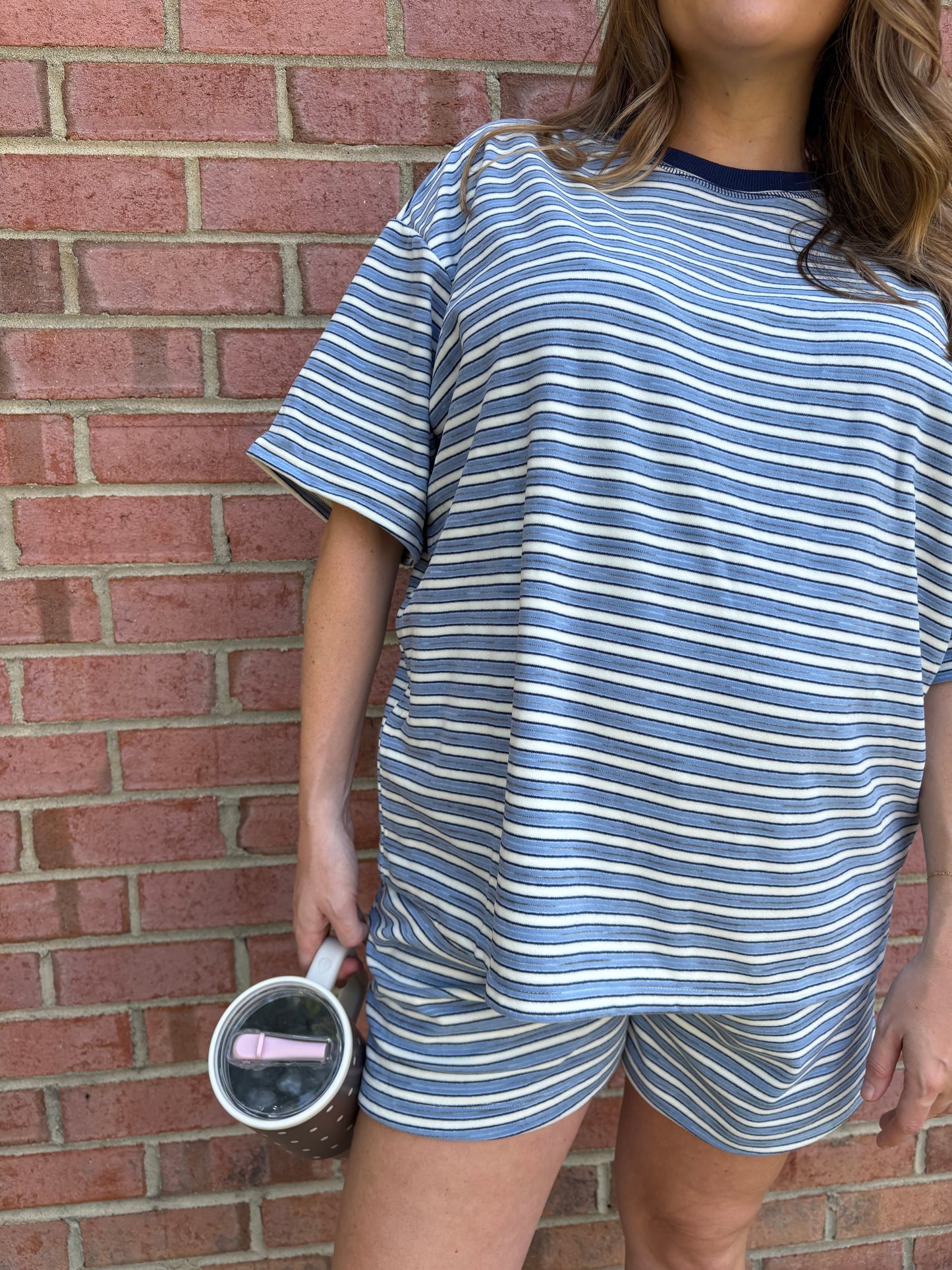 Sapphire Striped Set
