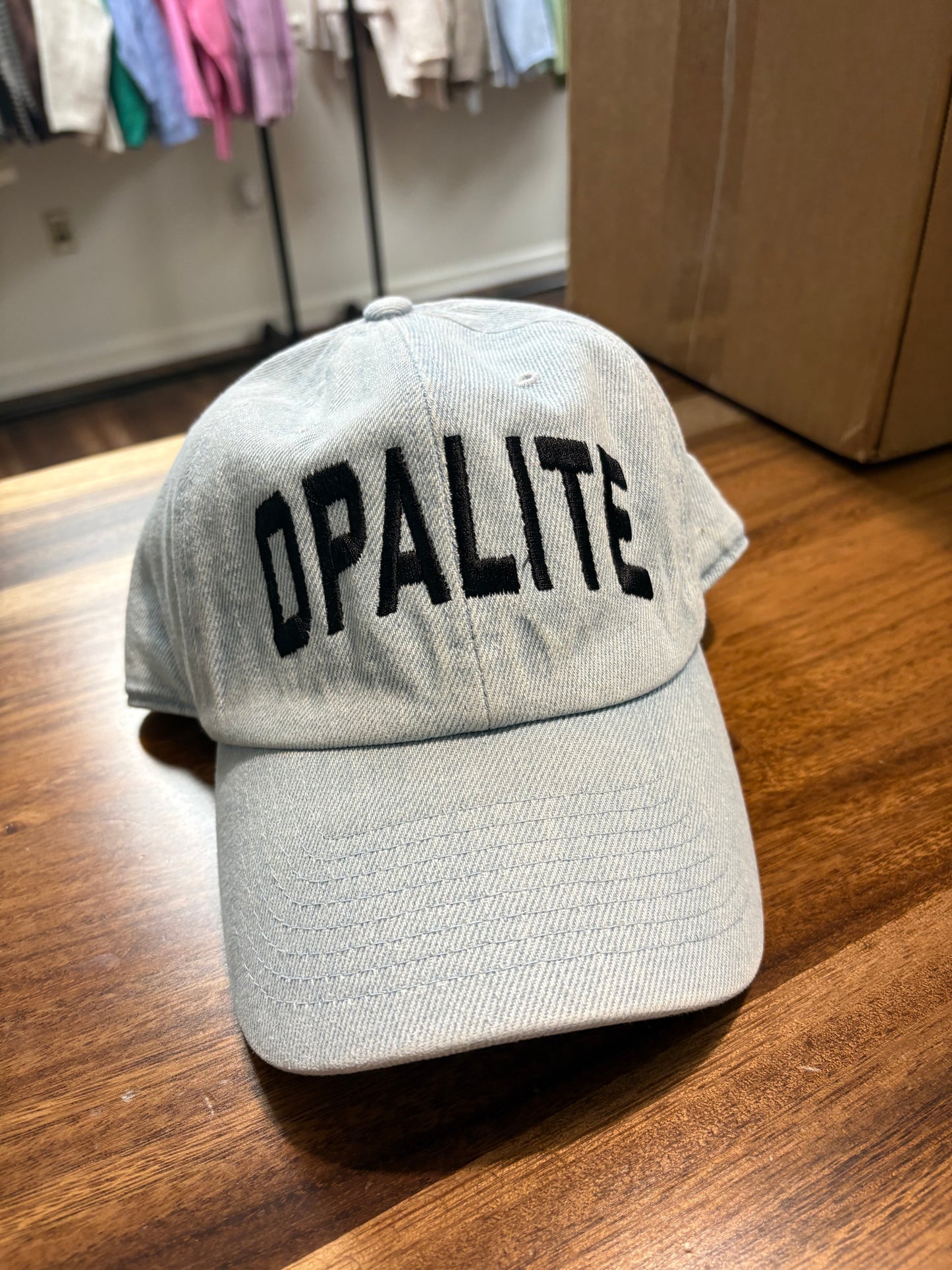 Opalite Embroidered Hat