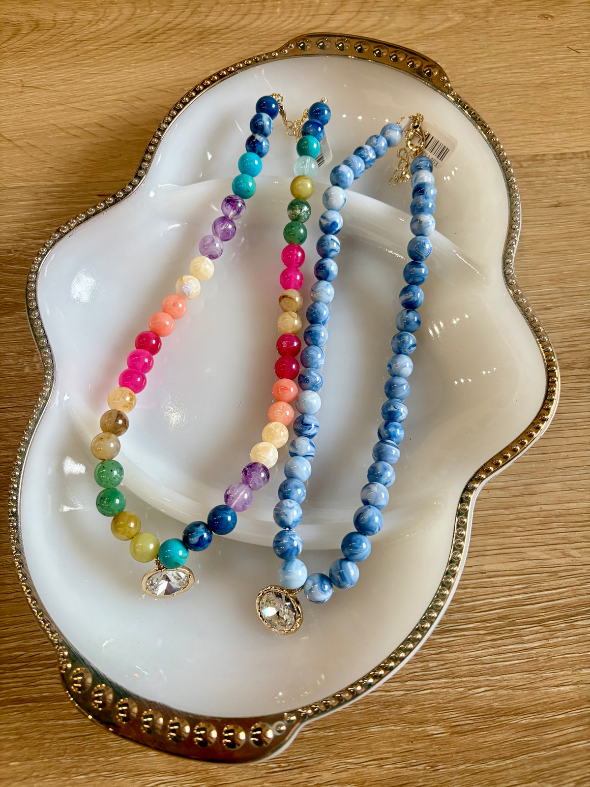 Beaded Charm Necklace