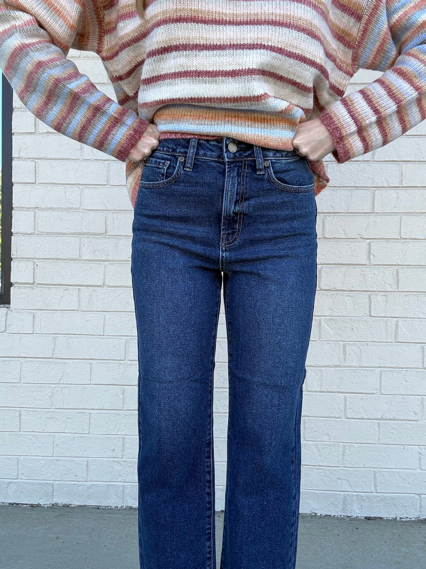 Dark JBD Vintage Straight Denim