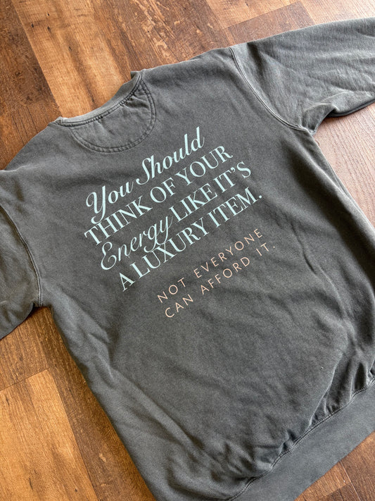 Protect Your Energy Crewneck