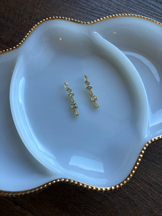 Geometric Dangle Earring