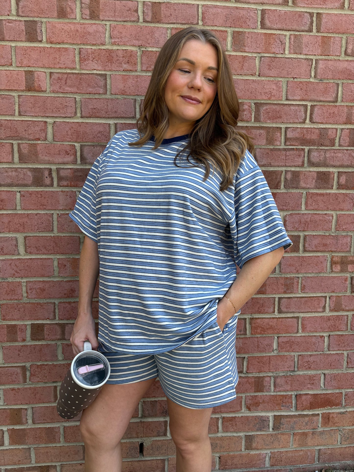 Sapphire Striped Set