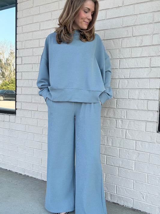 Kennedy Blue Grey Matching Set