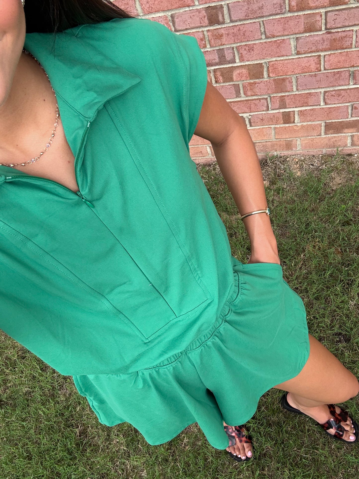 Butter Soft Quarter Zip Romper