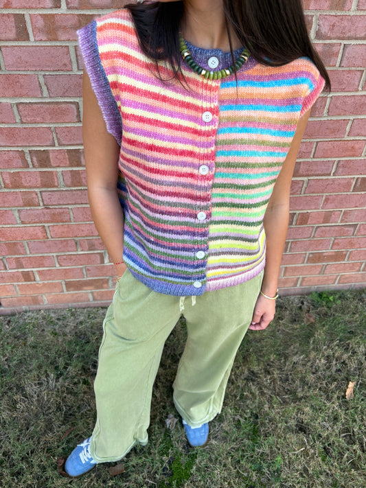 Rainbowland Sweater Vest