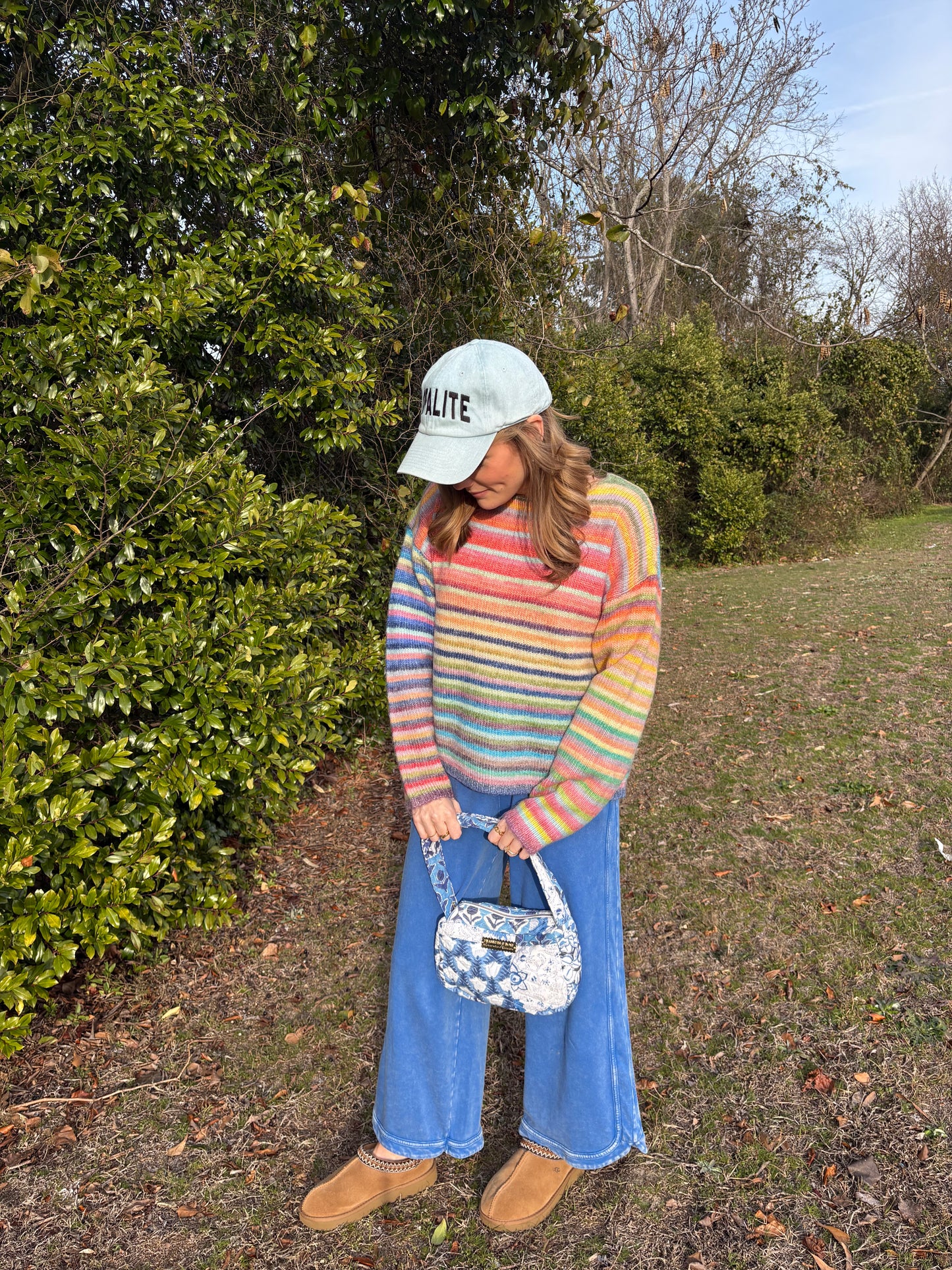 Rainbow Row Striped Sweater