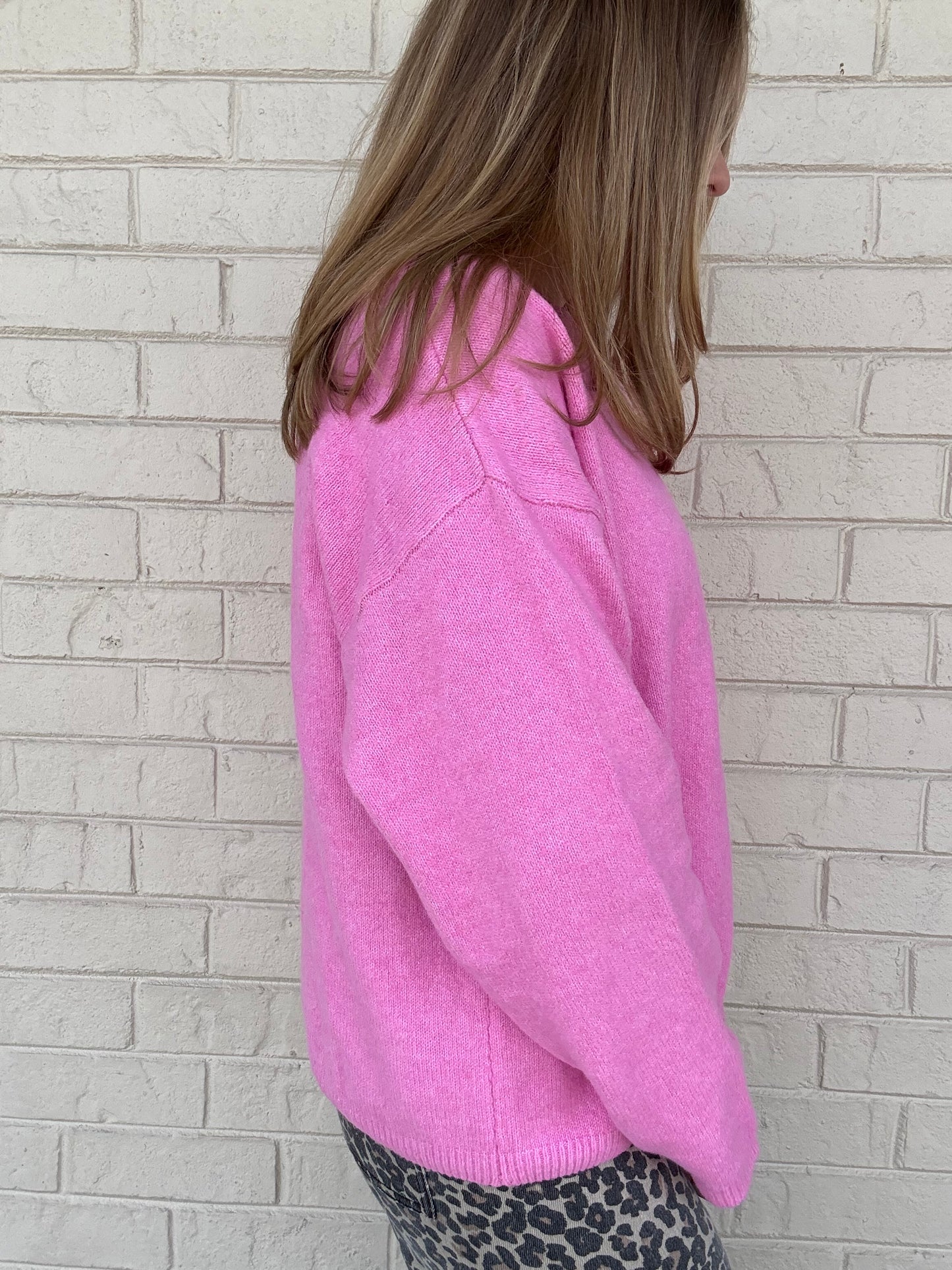 Maeve Pink Cardigan