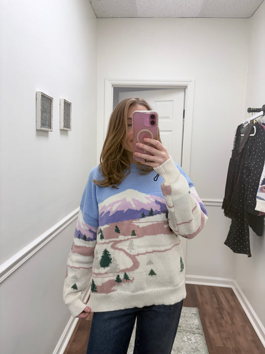 Snow Mountain Sweater