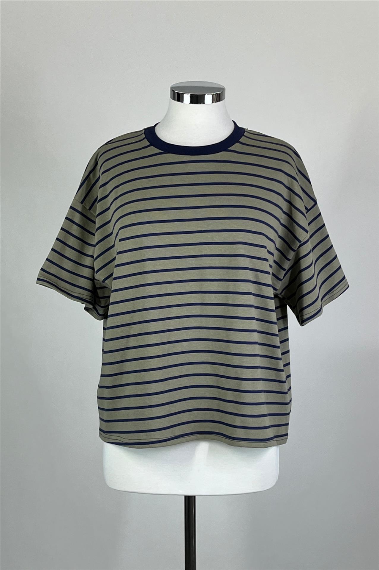 Martini Striped Cotton Tee