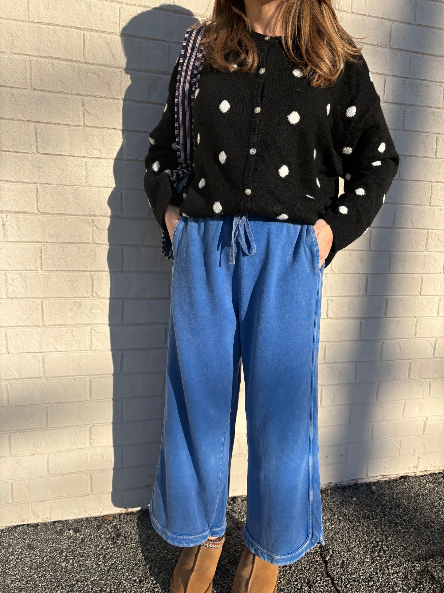 Blueberry Washed Pants