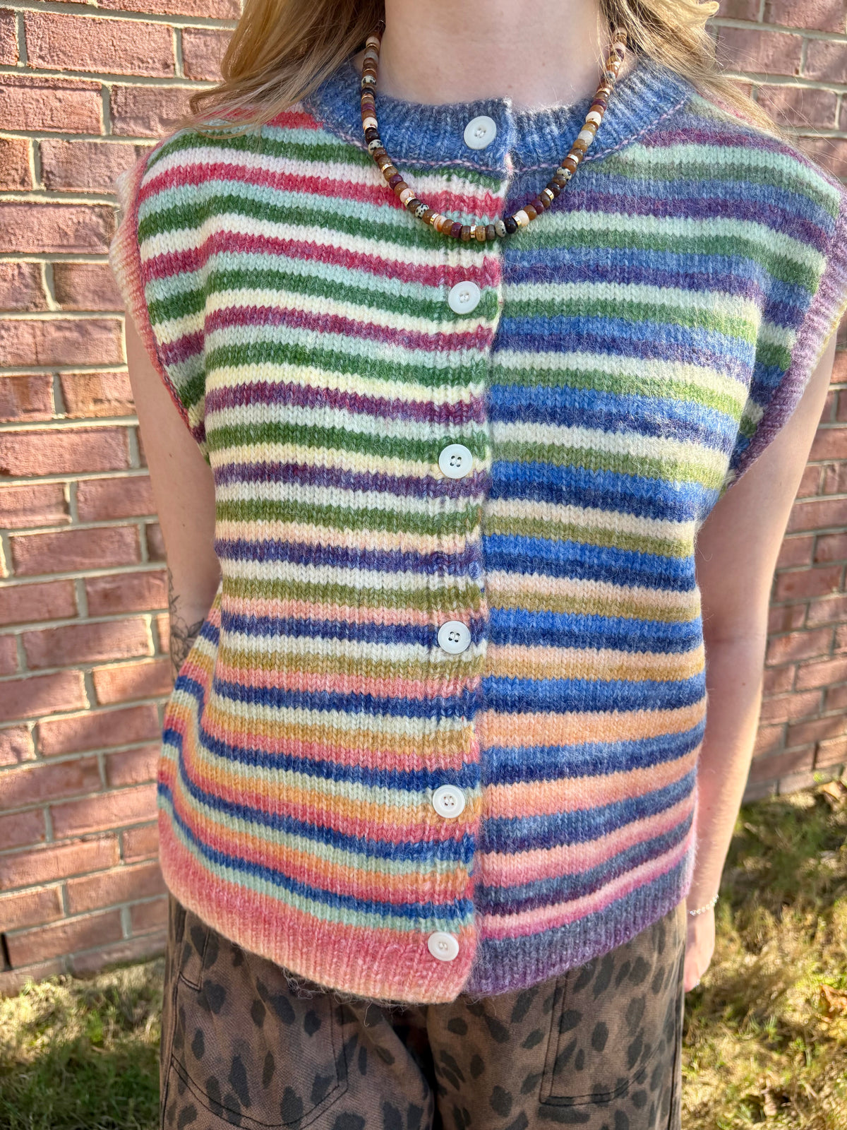 Rainbowland Sweater Vest