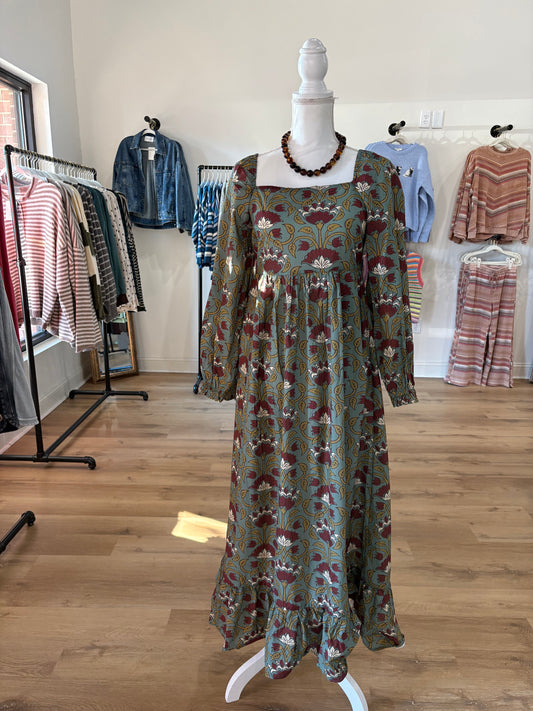 Evergreen Maxi Dress