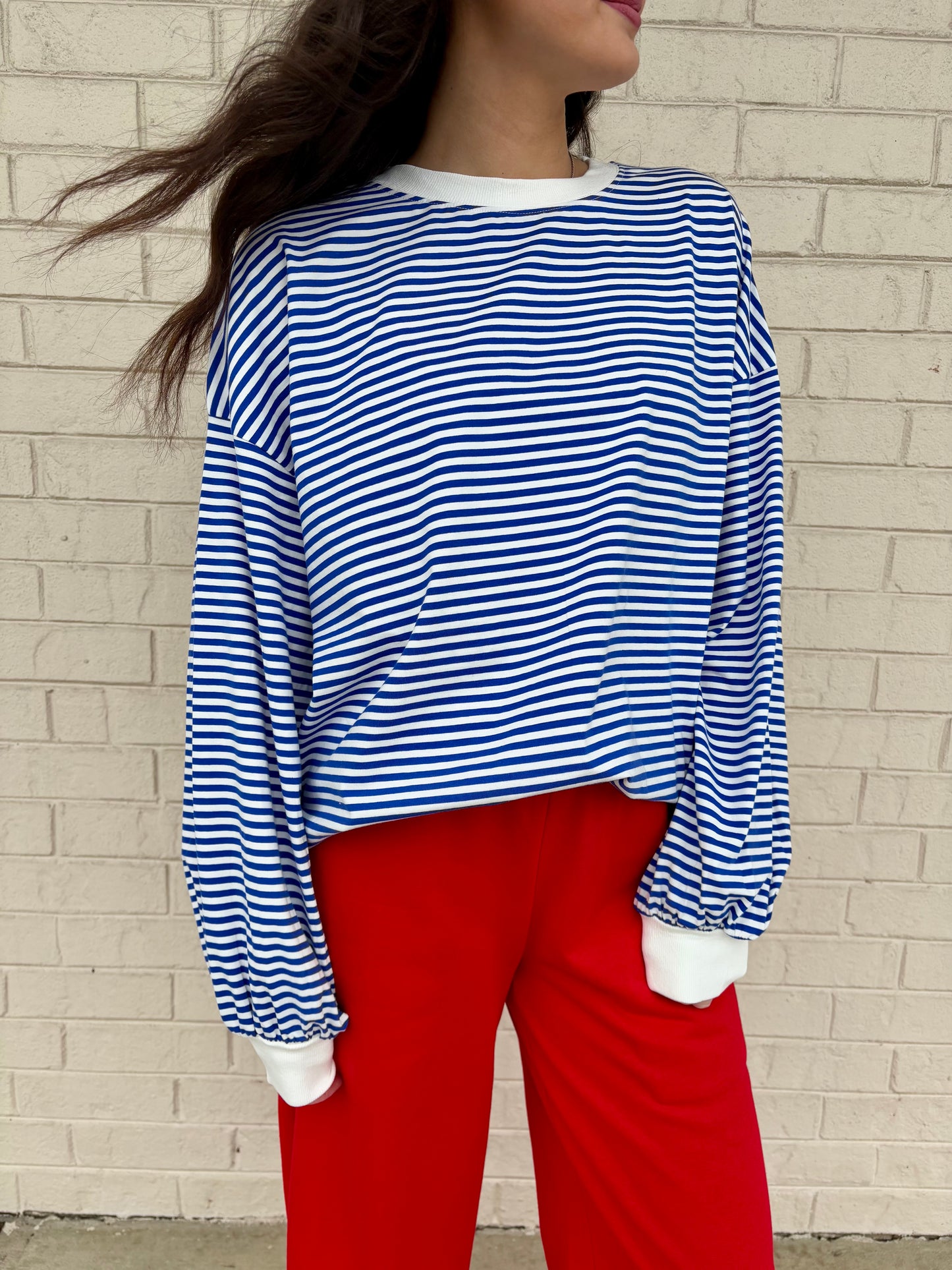 Ava Striped Top