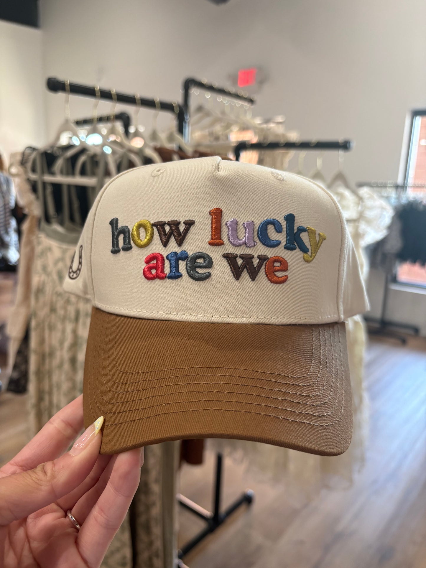 How Lucky Are We Trucker Hat