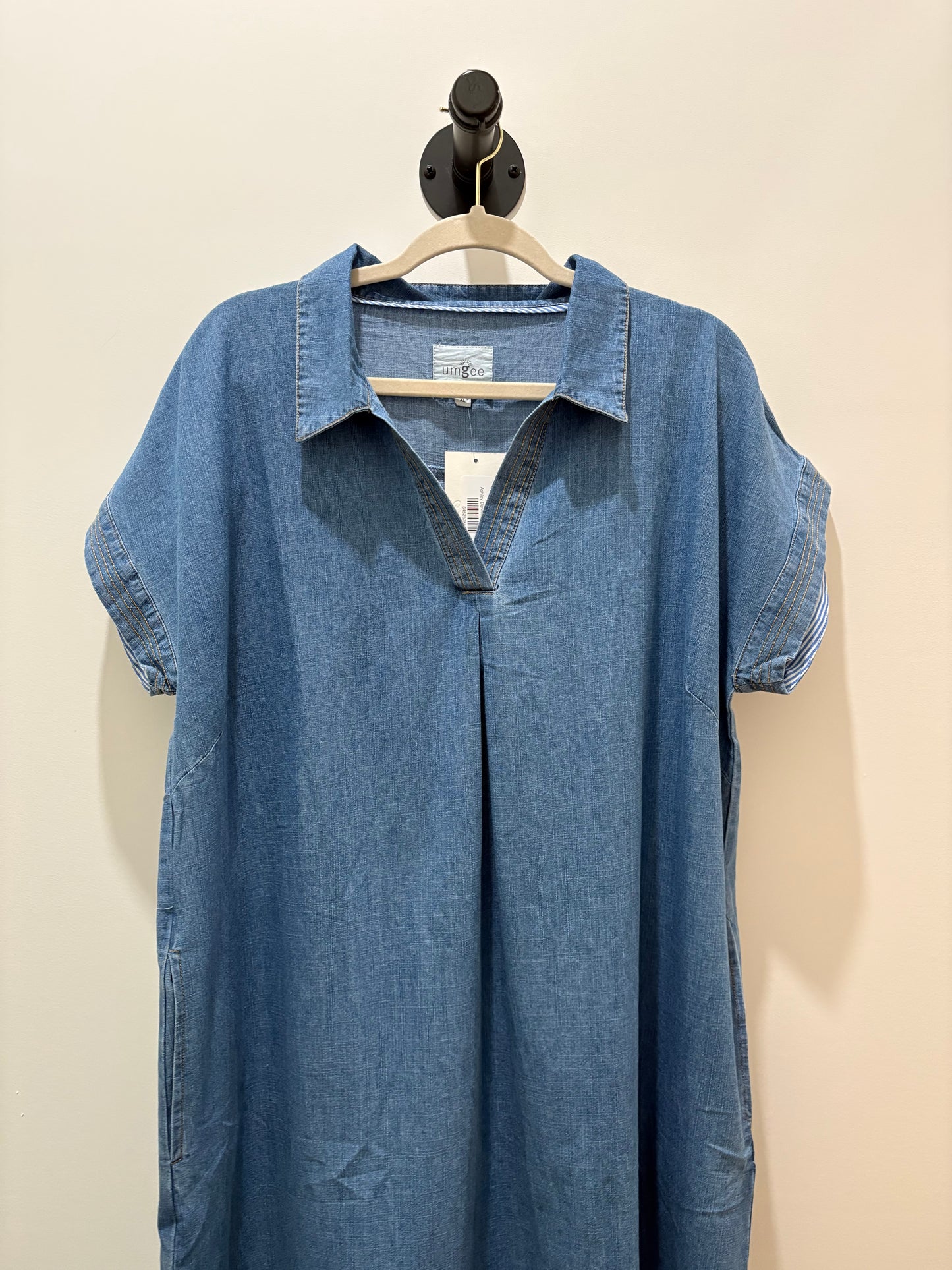 Ashley Denim Midi Dress