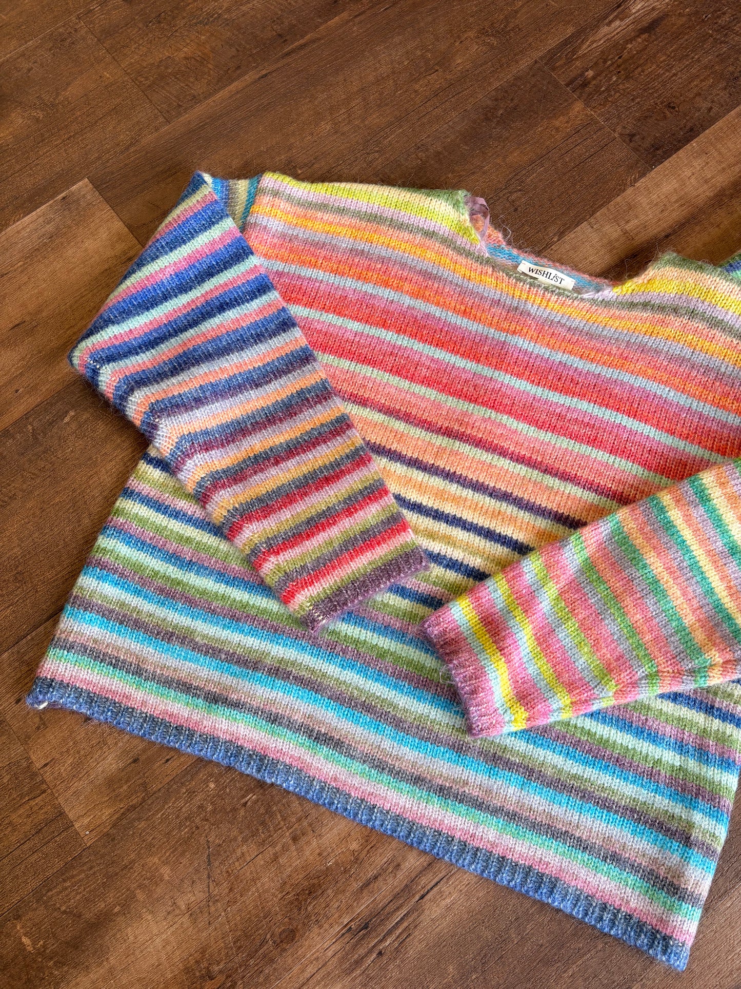 Rainbow Row Striped Sweater