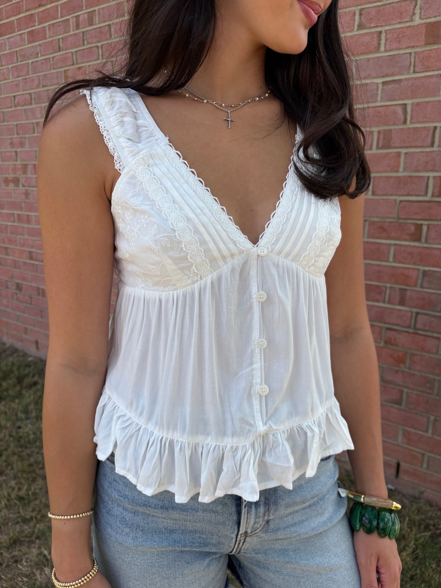 Venice Cotton Lace Top