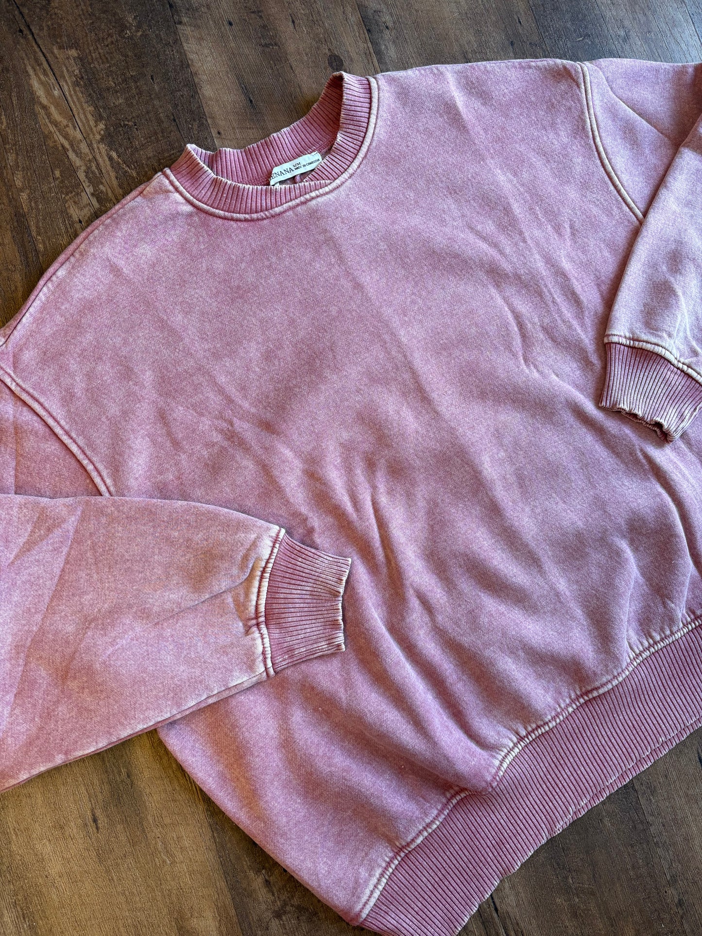 Nina Rose Washed Pullover