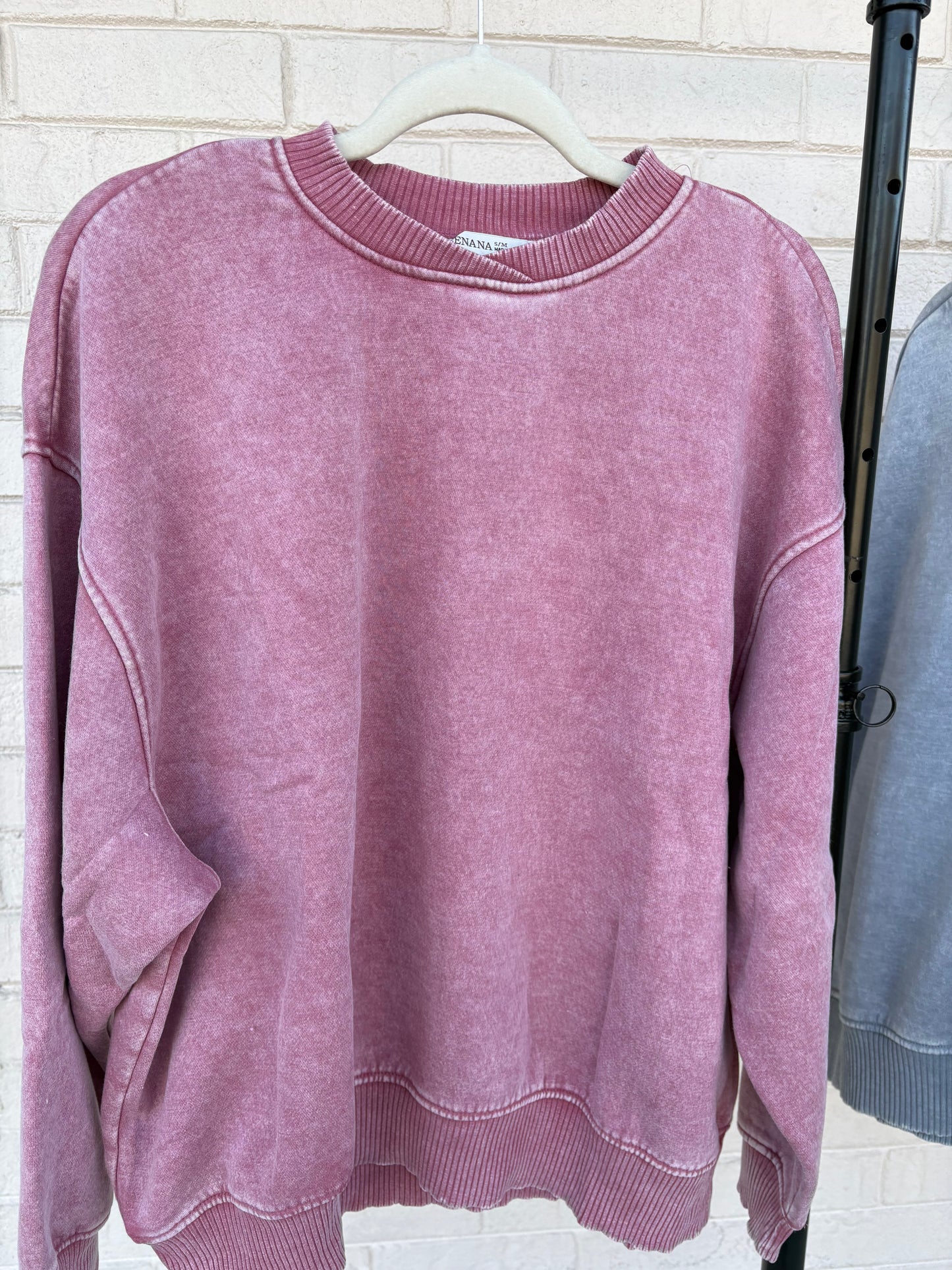 Nina Rose Washed Pullover
