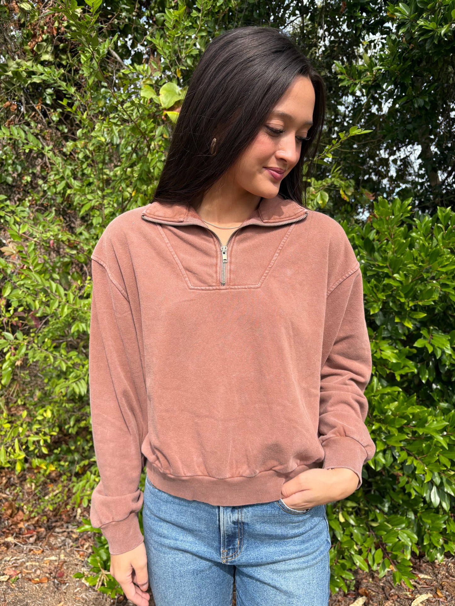 Chestnut Pullover Sweatshirt