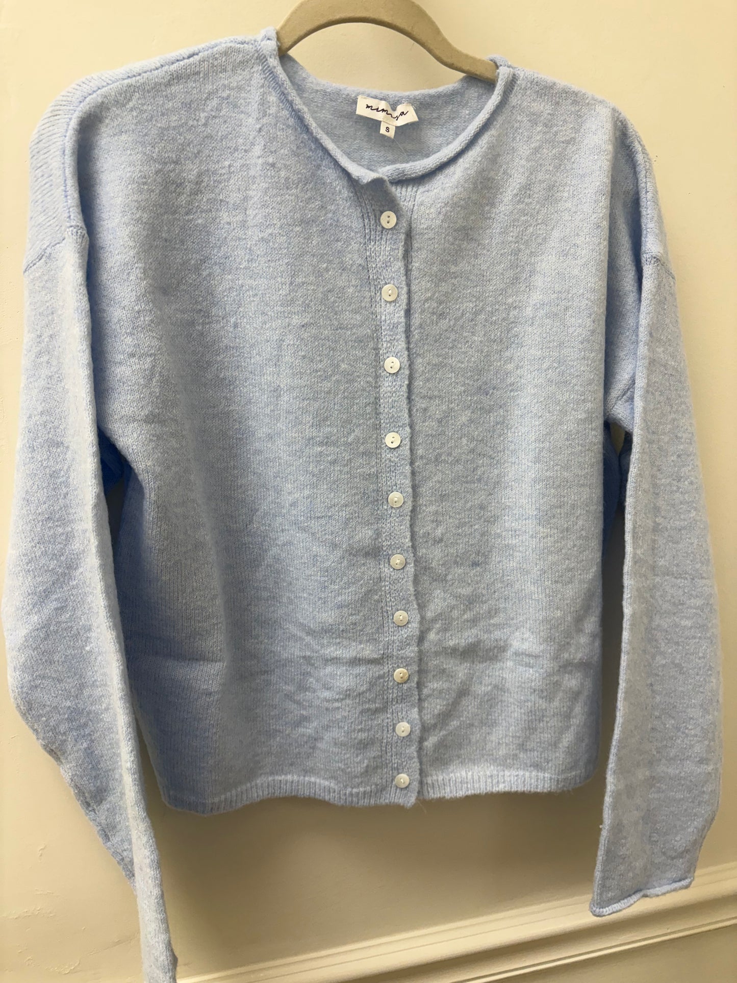 Jacie Baby Blue Cardigan