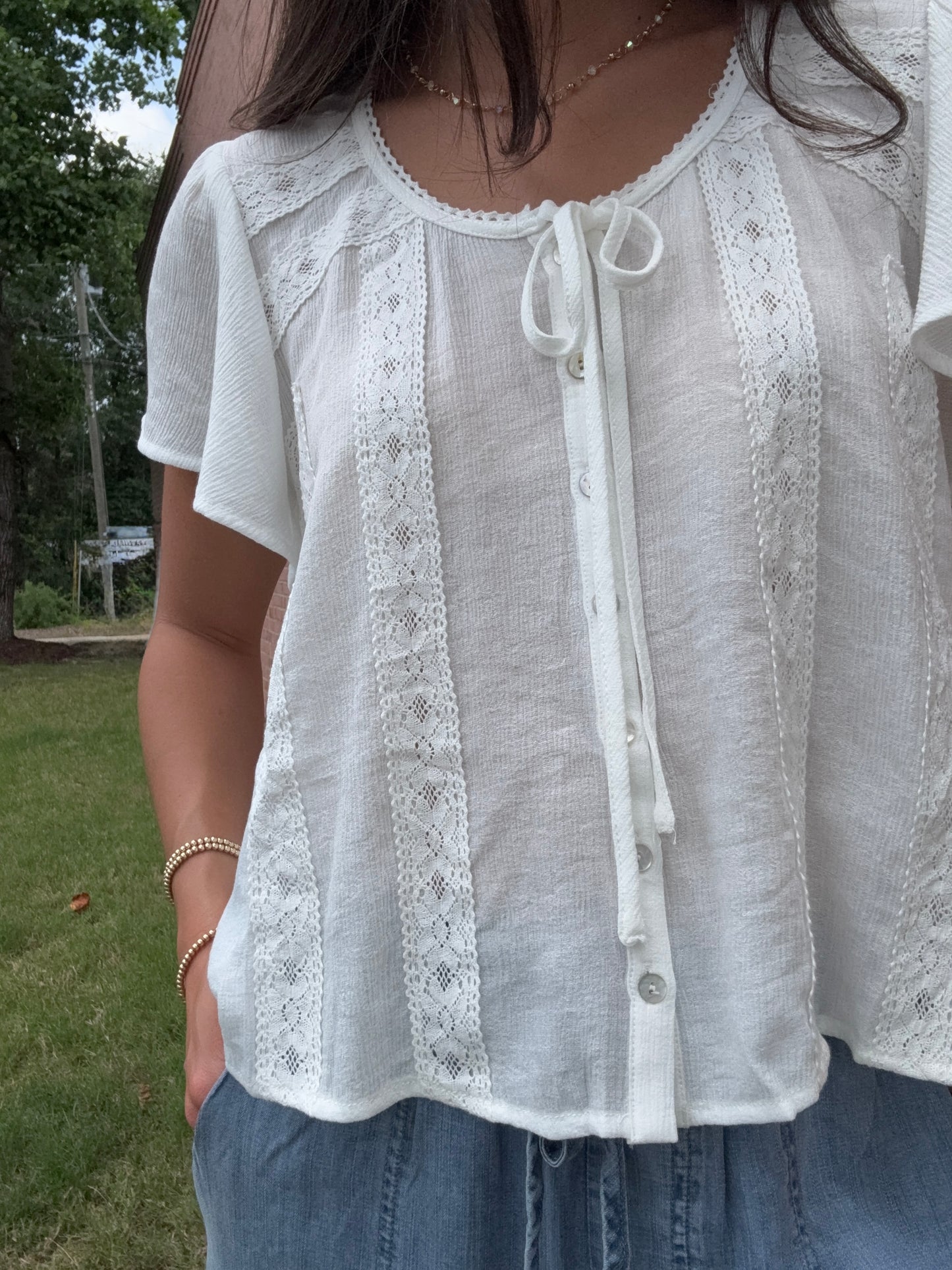 Marley Ruffle Blouse