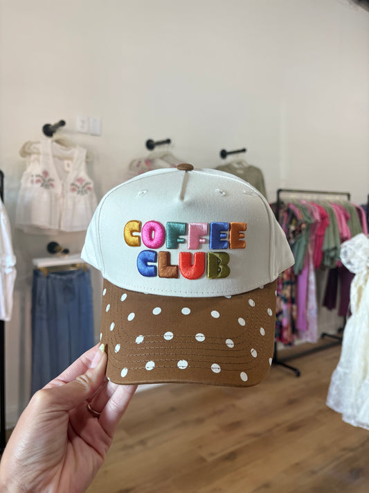 Coffee Club Trucker Hat