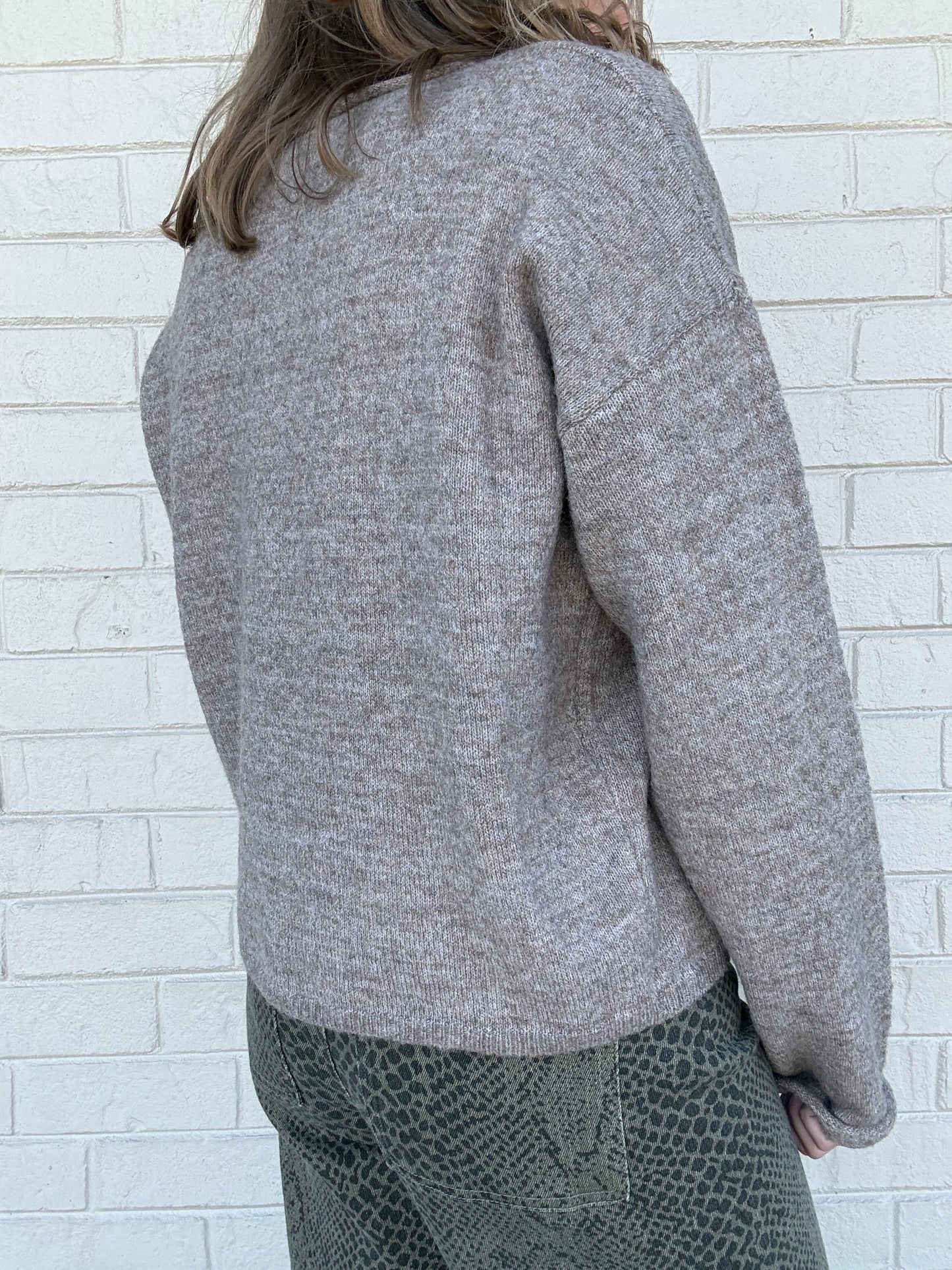 Jacie Mocha Cardigan