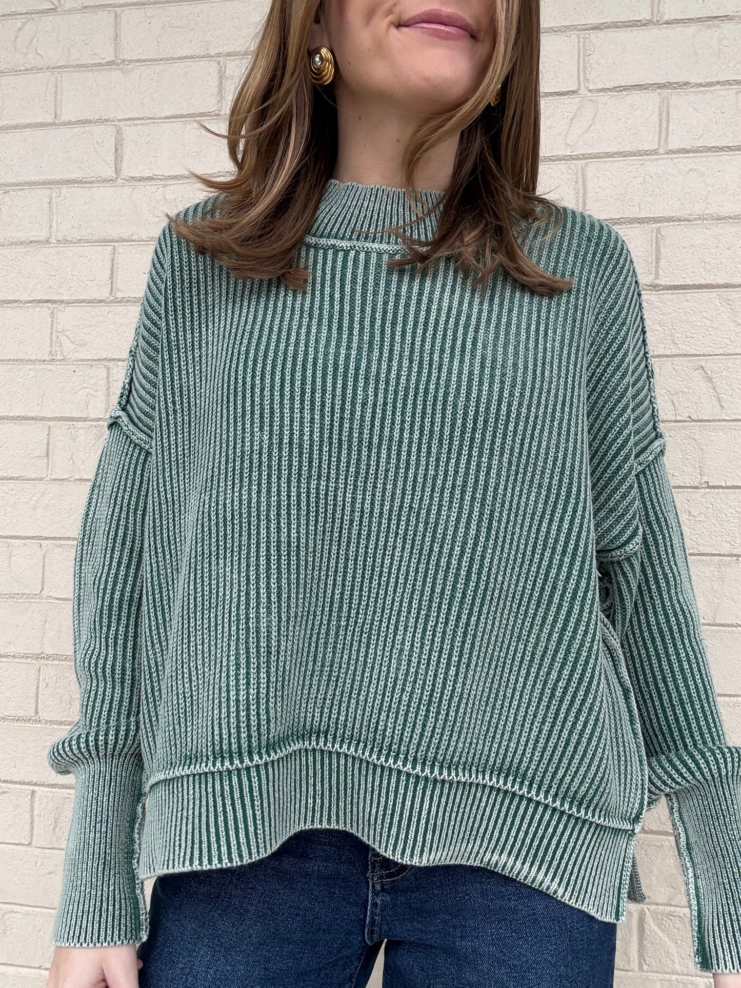 Ophelia Green Sweater