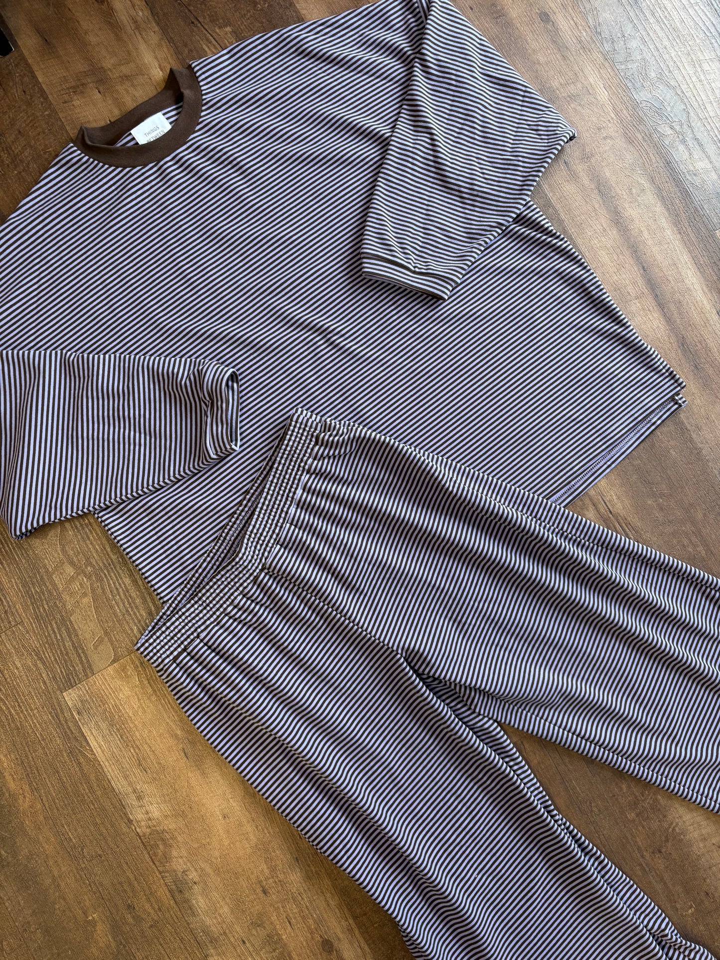 Emilie Purple Striped Top