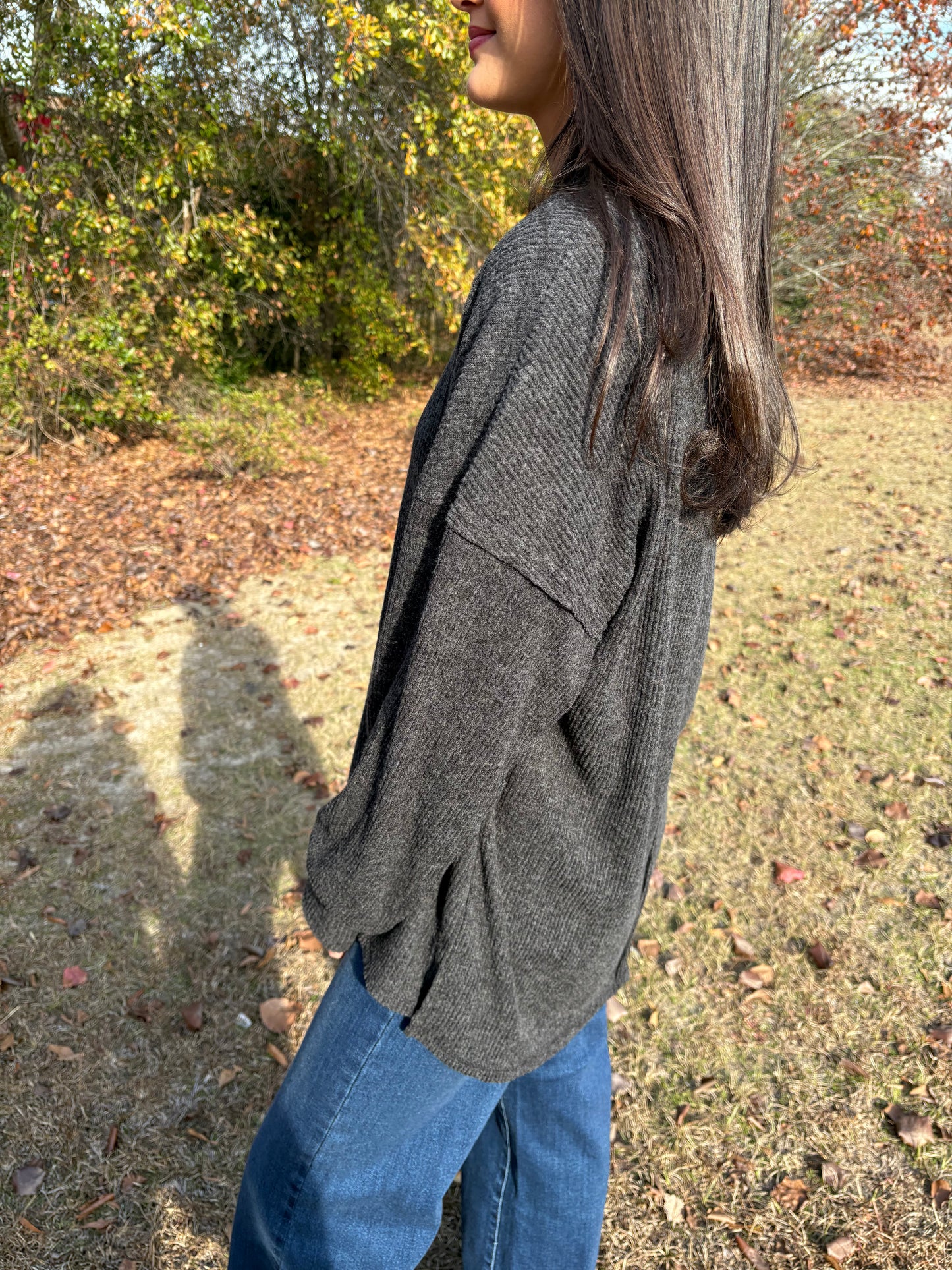 Teddy Ribbed Hacci Sweaters