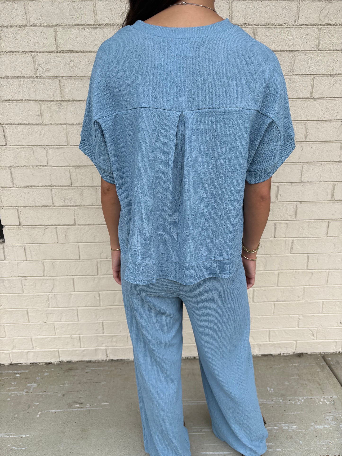 Scottie Blue Matching Set