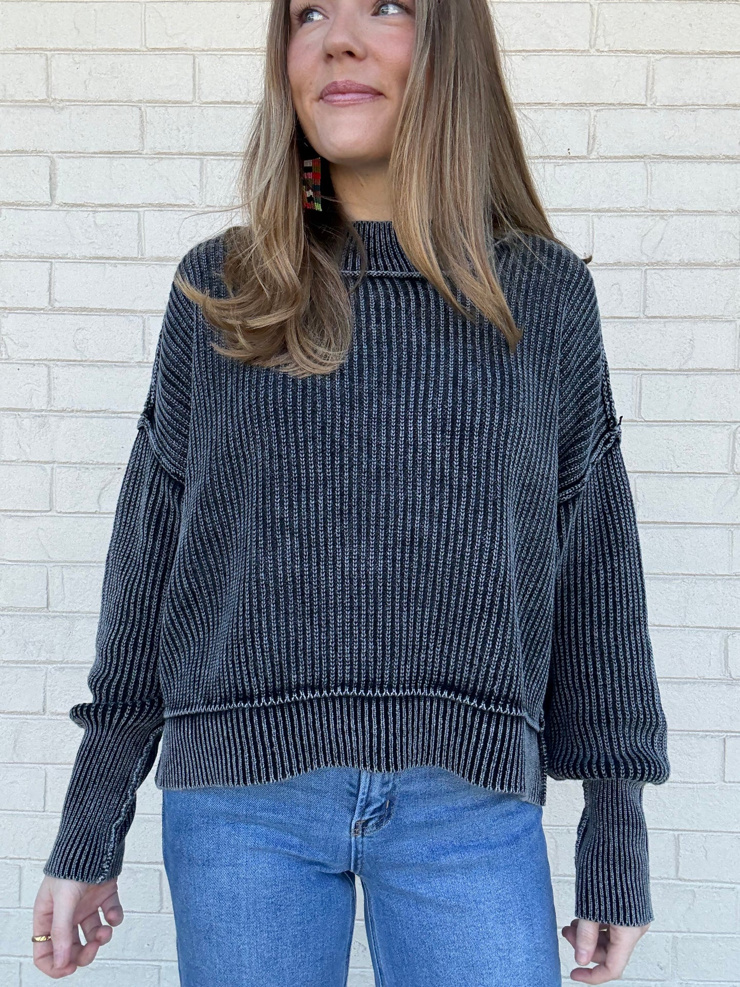 Ophelia Black Sweater