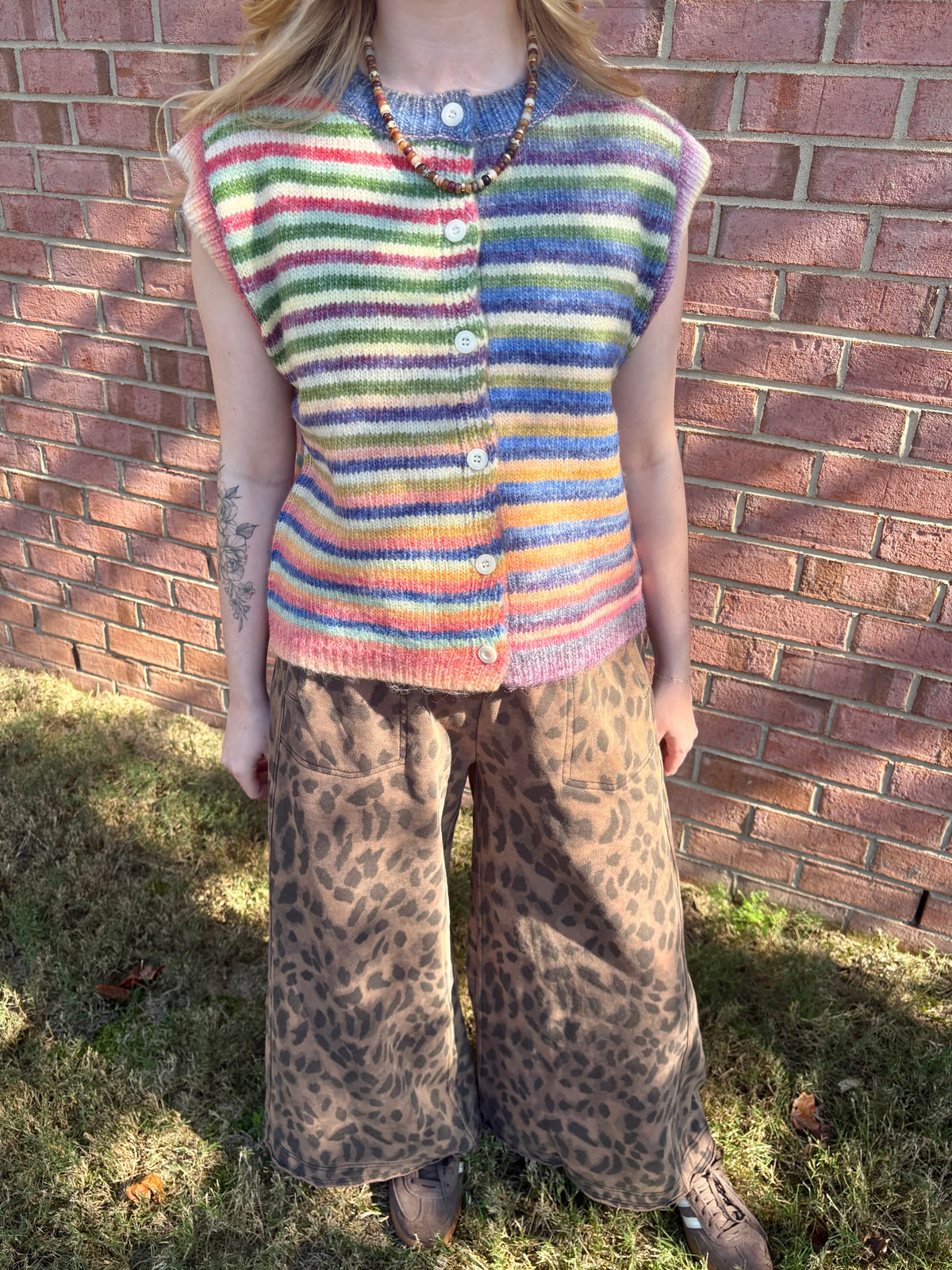 Rainbowland Sweater Vest